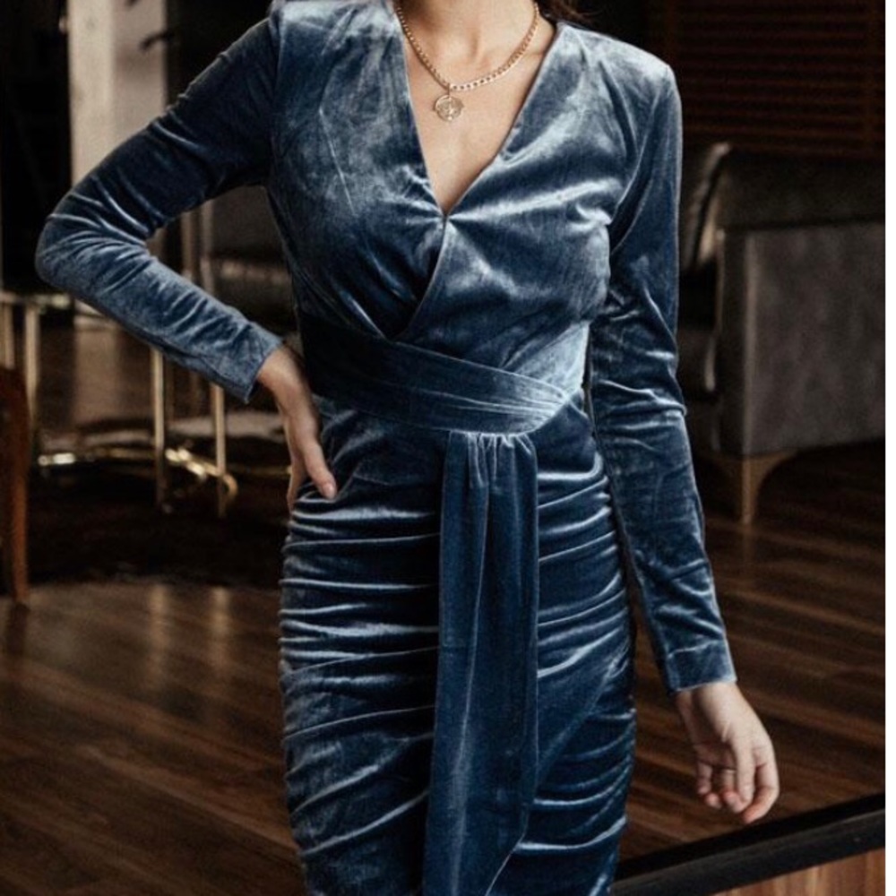 Bohme Celine Velvet Dress